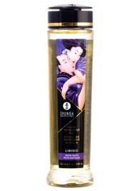 Массажное масло Libido Exotic Fruits с ароматом экзотических фруктов - 240 мл. - Shunga - купить с доставкой в Вологде