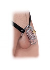 Кольцо верности Extreme Chastity Belt с фиксацией головки - Pipedream - купить с доставкой в Вологде