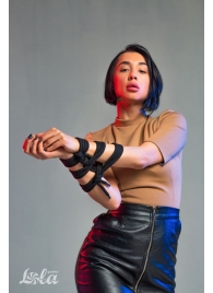 Черная веревка Do Not Disturb - 5 м. - Lola Games - купить с доставкой в Вологде