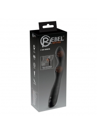 Черный вибромассажер простаты P-Spot - 23,5 см. - Orion - в Вологде купить с доставкой