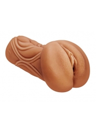 Кофейный мастурбатор-вагина Dumpling - Lola Games - в Вологде купить с доставкой
