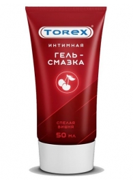 Смазка на водной основе TOREX  Спелая вишня  - 50 мл. - Torex - купить с доставкой в Вологде