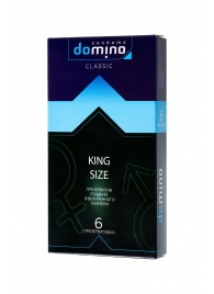 Презервативы увеличенного размера DOMINO Classic King size - 6 шт. - Domino - купить с доставкой в Вологде
