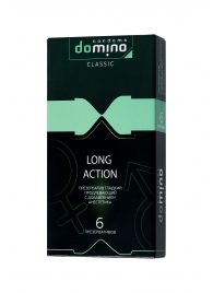 Презервативы с пролонгирующим эффектом DOMINO Classic Long action - 6 шт. - Domino - купить с доставкой в Вологде