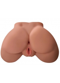 Кофейный мастурбатор-полуторс Perfect Ass Masturbator - Pipedream - в Вологде купить с доставкой