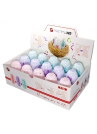 Набор из 15 мини-мастурбаторов Fantastic Egg Hard Boiled - Baile - в Вологде купить с доставкой