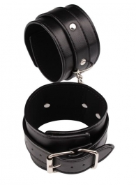 Черные оковы Classic Ankle Cuffs - Chisa - купить с доставкой в Вологде
