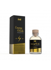 Массажный гель с согревающим эффектом Energy Drink - 30 мл. - INTT - купить с доставкой в Вологде