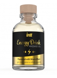 Массажный гель с согревающим эффектом Energy Drink - 30 мл. - INTT - купить с доставкой в Вологде