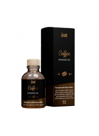 Массажный гель с согревающим эффектом Coffee - 30 мл. - INTT - купить с доставкой в Вологде