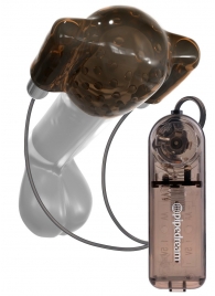 Дымчатый вибростимулятор головки пениса Dual Vibrating Head Teaser - Pipedream - в Вологде купить с доставкой
