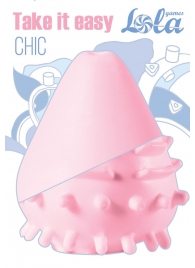 Нежно-розовый мастурбатор Chic - Lola Games - в Вологде купить с доставкой