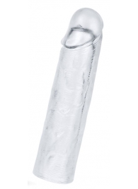 Прозрачная насадка-удлинитель Flawless Clear Penis Sleeve Add 1 - 15,5 см. - Lovetoy - в Вологде купить с доставкой