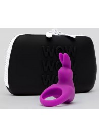 Фиолетовое эрекционное виброкольцо Happy Rabbit Cock Ring Kit - Happy Rabbit - в Вологде купить с доставкой