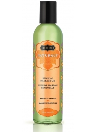 Массажное масло Naturals Tropical Mango с ароматом манго - 236 мл. - Kama Sutra - купить с доставкой в Вологде