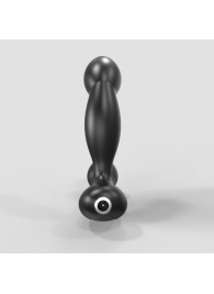 Черный вибромассажер простаты и промежности Prostate Pro с пультом ДУ - Bathmate - в Вологде купить с доставкой