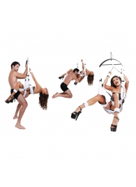Секс-качели Fantasy Bondage Swing White - Pipedream - купить с доставкой в Вологде