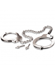 Металлические наручники Metal Leg Cuffs - Pipedream - купить с доставкой в Вологде