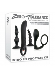 Набор стимуляторов простаты Intro To Prostate Kit - Zero Tolerance - в Вологде купить с доставкой