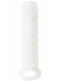 Белый фаллоудлинитель Homme Long - 13,5 см. - Lola Games - в Вологде купить с доставкой
