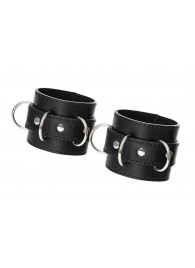 Черные наручники Anonymo на сцепке - ToyFa - купить с доставкой в Вологде