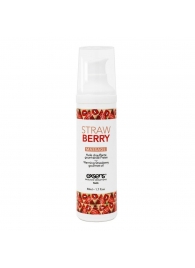 Разогревающее массажное масло  с ароматом клубники Gourmet Strawberry - 50 мл. - Exsens - купить с доставкой в Вологде