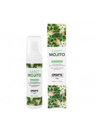 Разогревающее массажное масло с ароматом мохито Gourmet Mint Mojito - 50 мл. - Exsens - купить с доставкой в Вологде