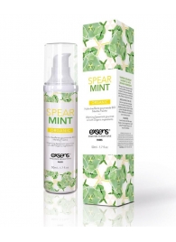 Разогревающее массажное масло Gourmet Spearmint Organic с органическими ингредиентами - 50 мл. - Exsens - купить с доставкой в Вологде