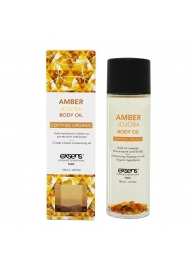 Органическое массажное масло AMBER JOJOBA - 100 мл. - Exsens - купить с доставкой в Вологде
