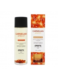 Органическое массажное масло CARNELIAN APRICOT - 100 мл. - Exsens - купить с доставкой в Вологде