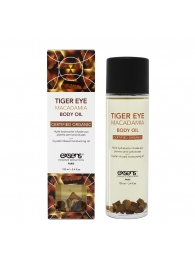 Органическое массажное масло TIGER EYE MACADAMIA - 100 мл. - Exsens - купить с доставкой в Вологде