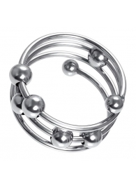 Большое металлическое кольцо под головку пениса - ToyFa - купить с доставкой в Вологде