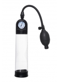 Прозрачная механическая помпа Roald с манометром - Sexus - в Вологде купить с доставкой