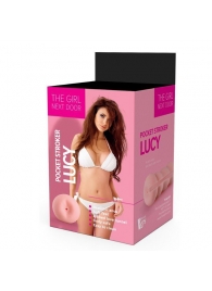 Телесный мастурбатор-анус Lucy - Dream Toys - в Вологде купить с доставкой