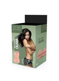 Телесный мастурбатор-вагина Olivia - Dream Toys - в Вологде купить с доставкой