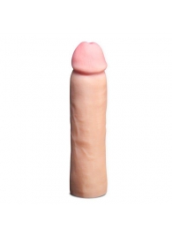Телесная фаллическая насадка на пенис Magnum Xtender - 23 см. - Blush Novelties - в Вологде купить с доставкой