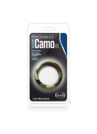 Эрекционное кольцо камуфляжной расцветки Silicone Camo Cock Ring - Blush Novelties - в Вологде купить с доставкой