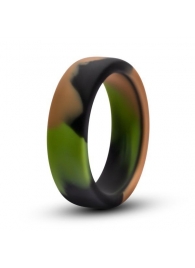 Эрекционное кольцо камуфляжной расцветки Silicone Camo Cock Ring - Blush Novelties - в Вологде купить с доставкой