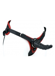 Пояс унисекс UNISEX Style с 2 насадками - LOVETOY (А-Полимер) - купить с доставкой в Вологде