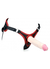 Пояс унисекс UNISEX Style с 2 насадками - LOVETOY (А-Полимер) - купить с доставкой в Вологде