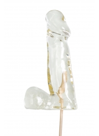 Прозрачный леденец в форме пениса со вкусом пина колада - Sosuчki - купить с доставкой в Вологде