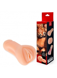 Телесный реалистичный мастурбатор в виде вагины - Bior toys - в Вологде купить с доставкой