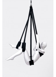 Черные секс-качели Anonymo №0503 - ToyFa - купить с доставкой в Вологде