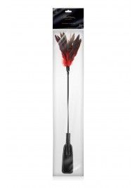 Стек-щекоталка Sweet Caress Feather Whip - 58 см. - Sweet Caress - купить с доставкой в Вологде
