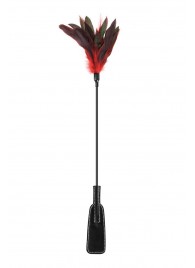 Стек-щекоталка Sweet Caress Feather Whip - 58 см. - Sweet Caress - купить с доставкой в Вологде
