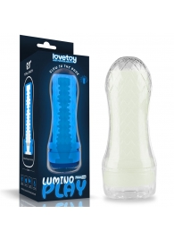 Светящийся в темноте мастурбатор Lumino Play Masturbator Ribbed - Lovetoy - в Вологде купить с доставкой