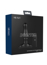 Черный вибростимулятор простаты Nexus Bolster - 12,3 см. - Nexus Range - в Вологде купить с доставкой