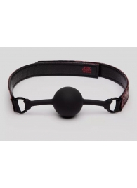 Кляп-шар на двусторонних ремешках Reversible Silicone Ball Gag - Fifty Shades of Grey - купить с доставкой в Вологде