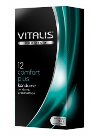 Контурные презервативы VITALIS PREMIUM comfort plus - 12 шт. - Vitalis - купить с доставкой в Вологде
