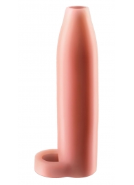 Телесная насадка Real Feel Enhancer XL - 17 см. - Pipedream - в Вологде купить с доставкой
